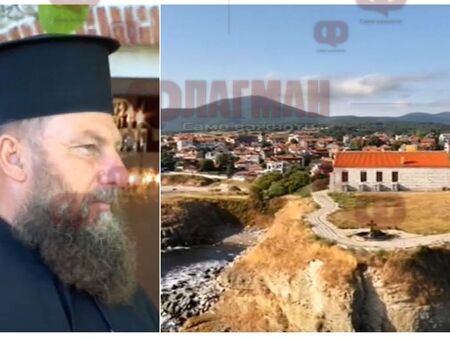 Отецът, който кръщава хора от няколко континента в морето: Храмът променя атмосферата на Царево