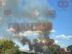 Огънят се разви на няколко фронта и достигна до района на Атанасовското езеро, като по време на гасенето имаше опасения и за защитената територия