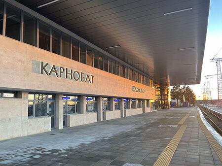 Извънредно в Карнобат: Теч на пропан-бутан наложи евакуация на жп гарата