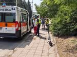 Гумата, който се прочу преди месеци с побой в СУ Димчо Дебелянов, днес бе набит