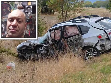 Това е шофьорът, който се заби челно в колата на майка и дъщеря и ги уби на пътя