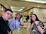 Елфите с Ивайло Мирчев на командировка в украинската столица Киев, където те се обучаваха как да разчитат руската пропаганда
