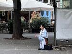 Кадрите са от днес на главната ул. "Александровска"