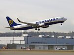 На косъм във въздуха: Boeing на Ryanair кацна с гориво за още 10 минути
