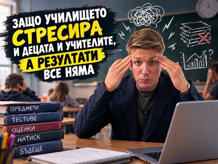Българското училище прегрява: Децата губят мотивация, учителите сили