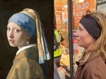 Горката ни цивилизация, горката жена, която е копие на Момичето с перлената обица на Вермеер. Колко ли време остава до убийството ѝ?