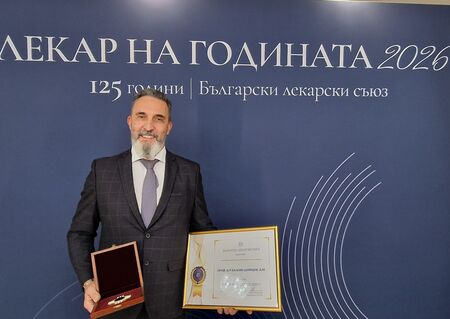 Лекар на годината 2026 е урологът проф. д-р Калоян Давидов, д.м. от УМБАЛ „Софиямед“